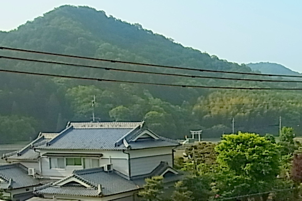 空き家からの風景