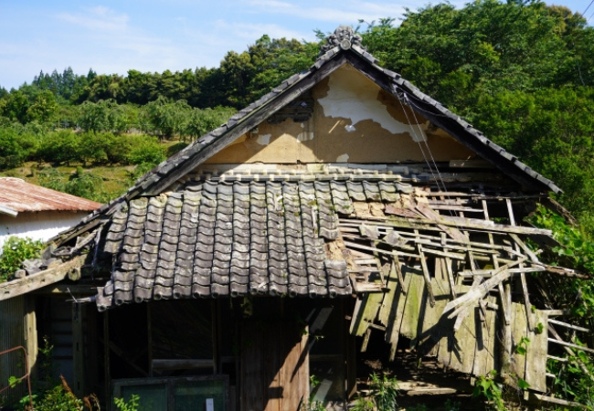 放置された空家