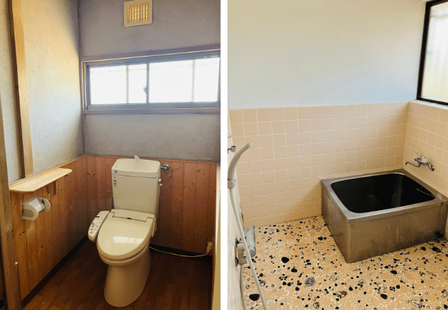 トイレとお風呂