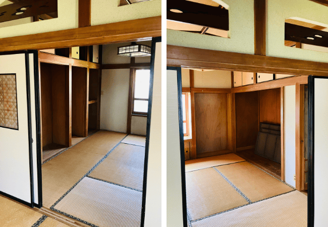 収納たっぷりの和室たち